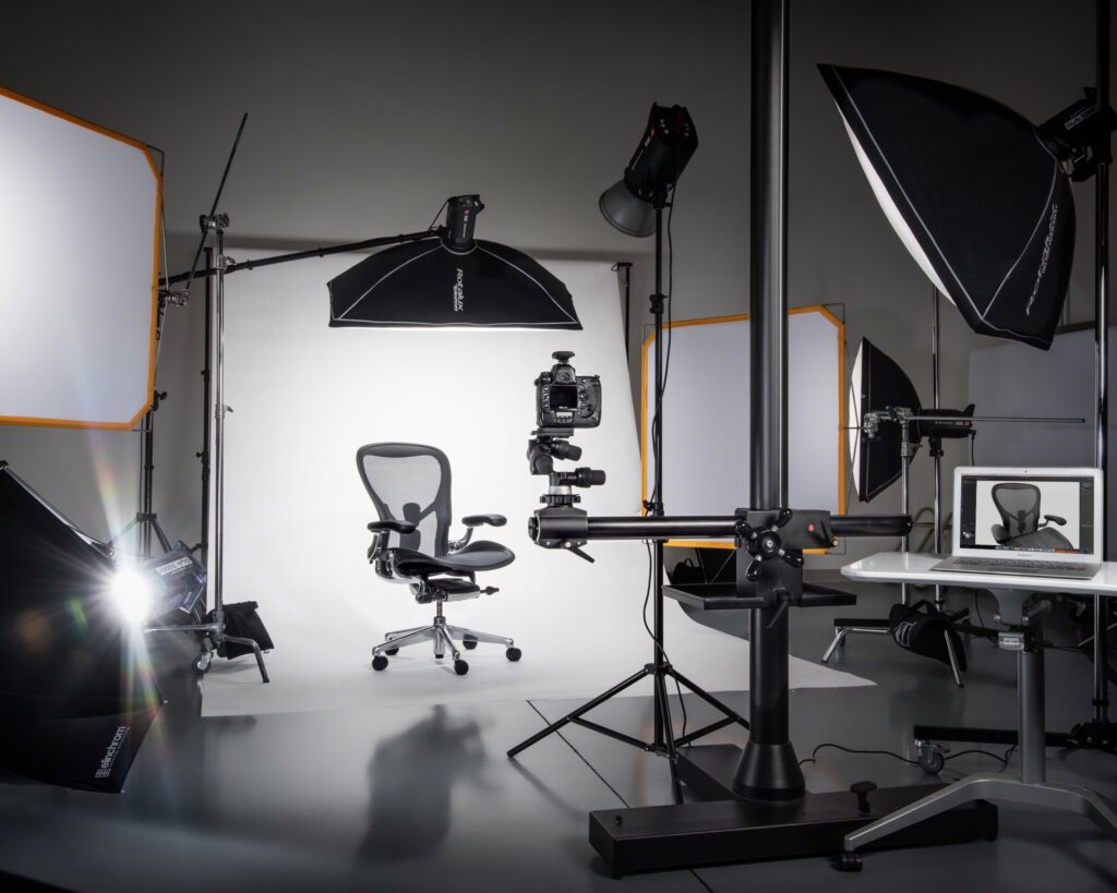 Product photography studio