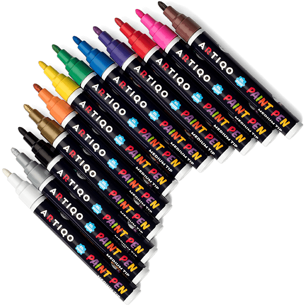 Colored markers